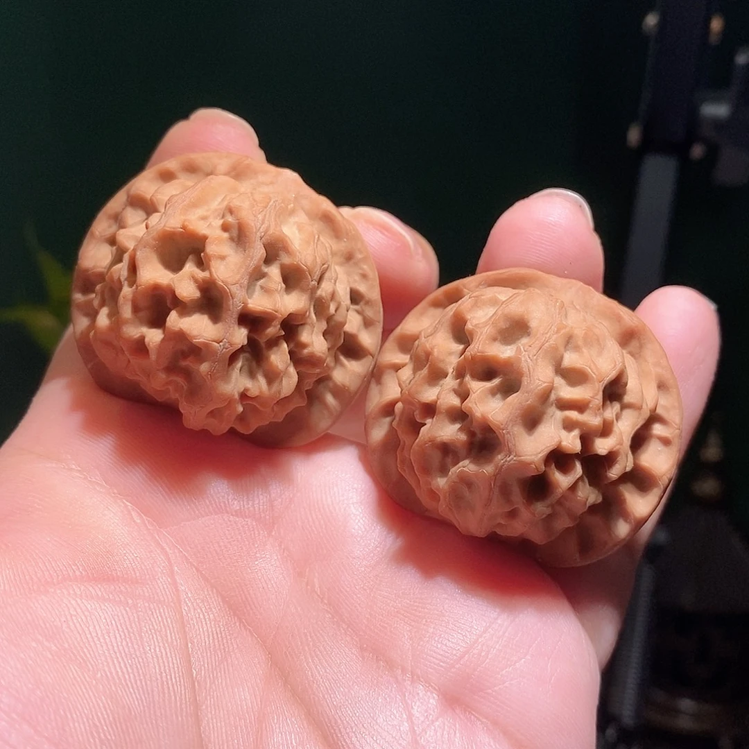 把件文玩核桃42龙鳞狮子头全品