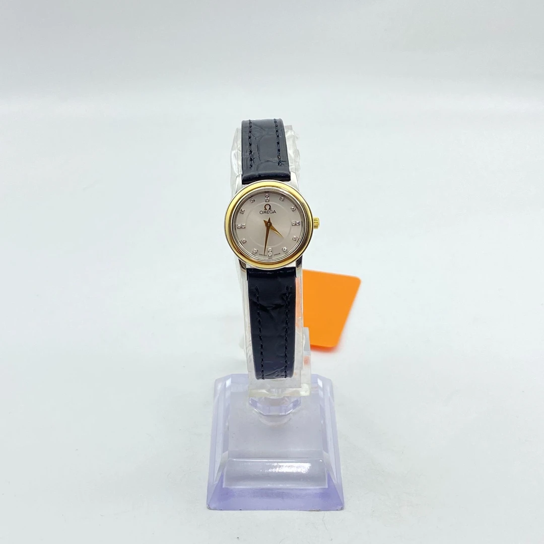 95新 Omega/欧米茄 碟飞系列/24MM/石英/原钻