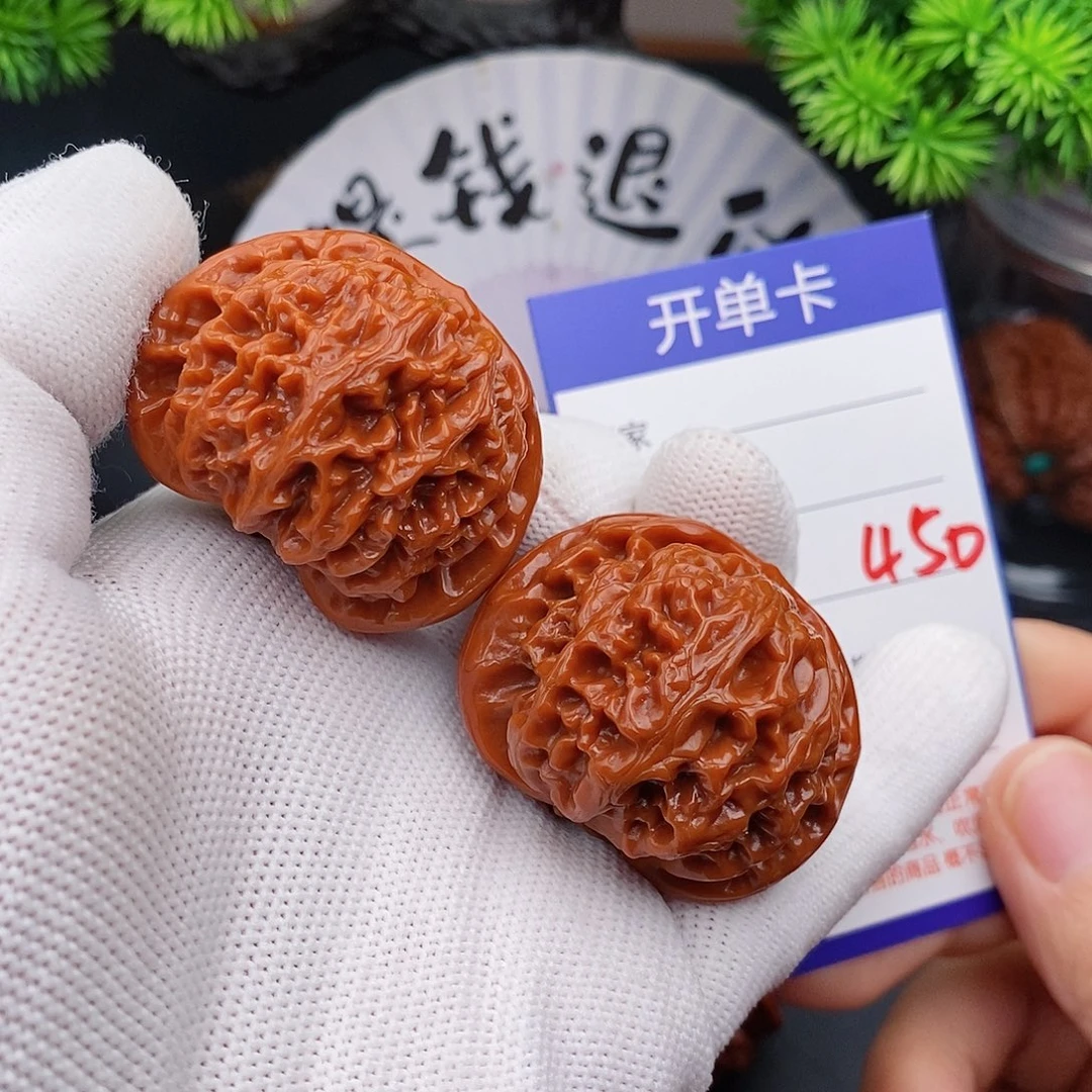 文玩核桃把件42宫灯450