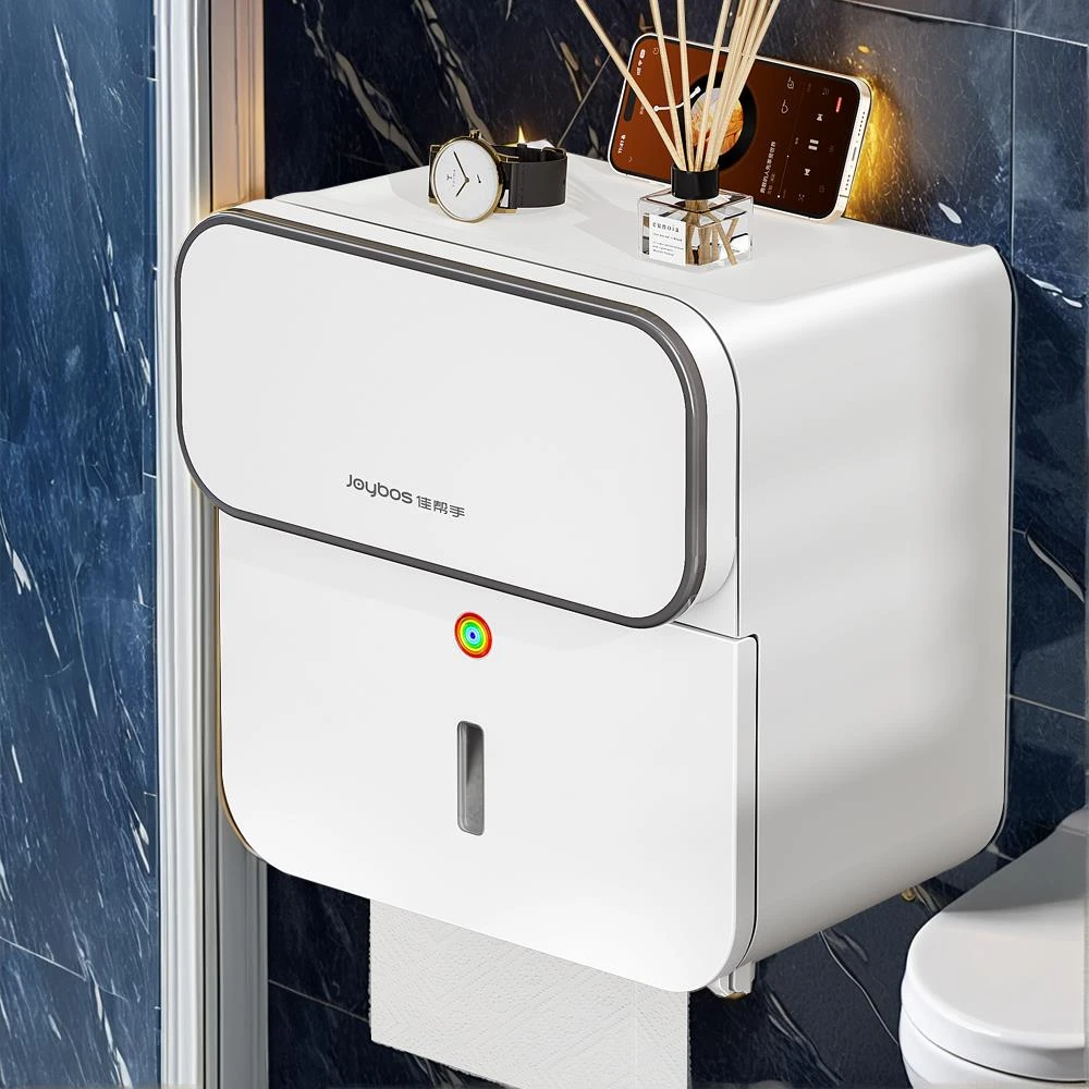 【乌市发货】新疆包邮佳帮手卫生间厕纸盒抽纸卷纸置物架壁挂免打