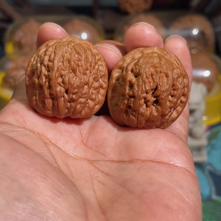 把件文玩核桃莲花