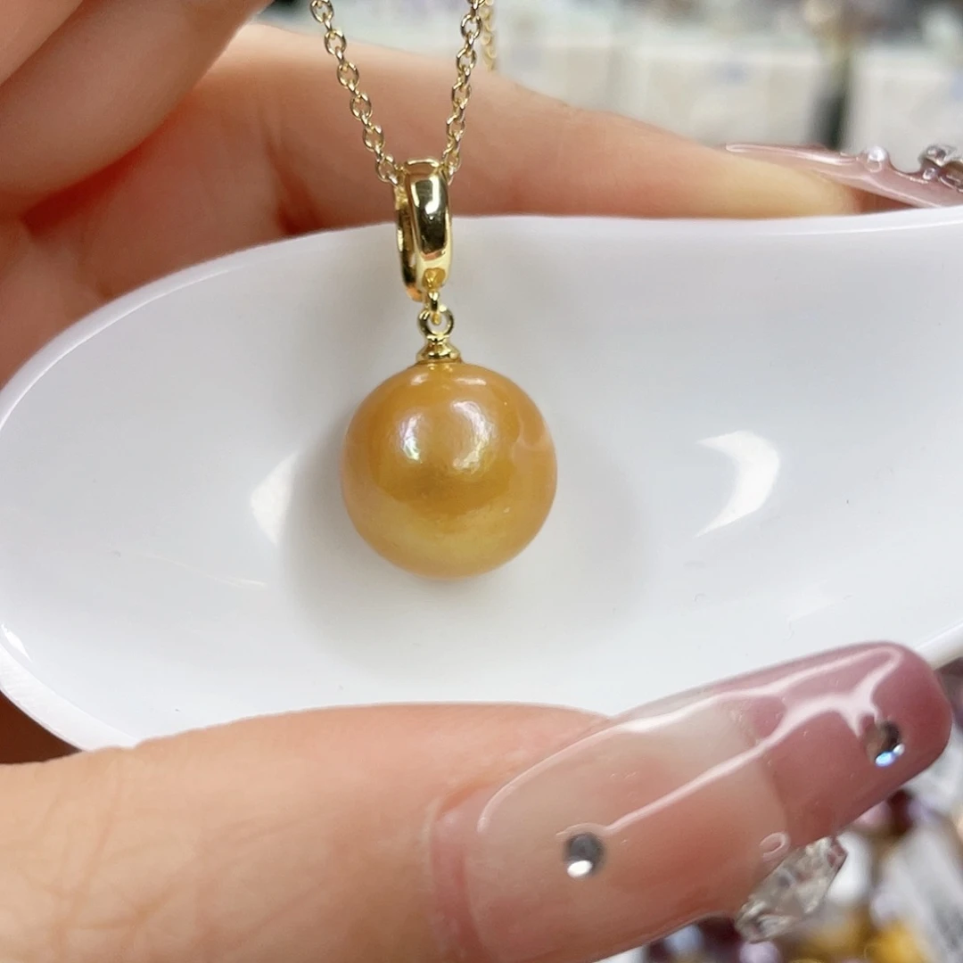 淡水珍珠未镶嵌吊坠(赠链)