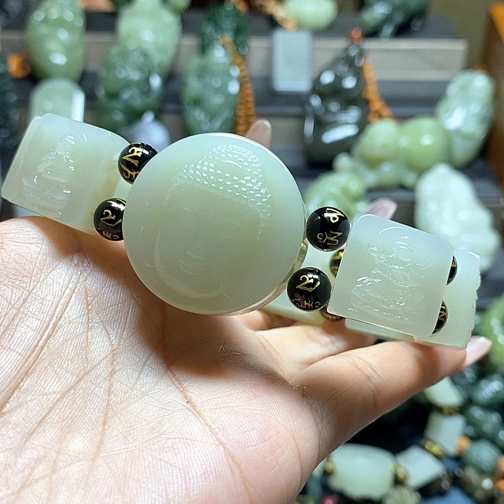 手串未镶嵌和田玉