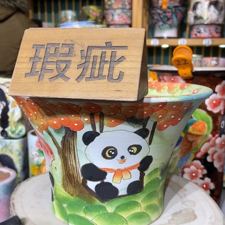 红陶景德镇艺术手绘作品