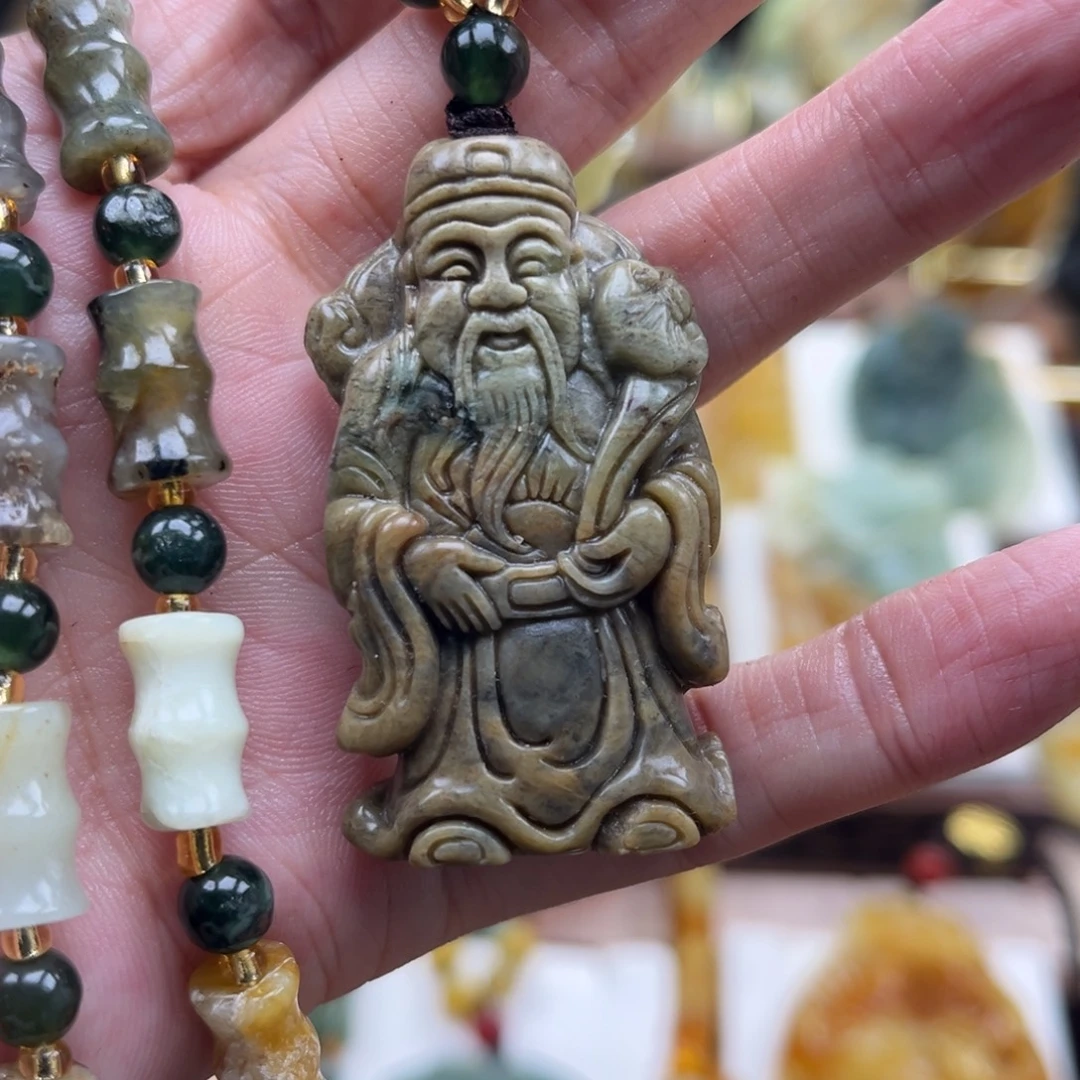 未镶嵌岫玉挂件挂件