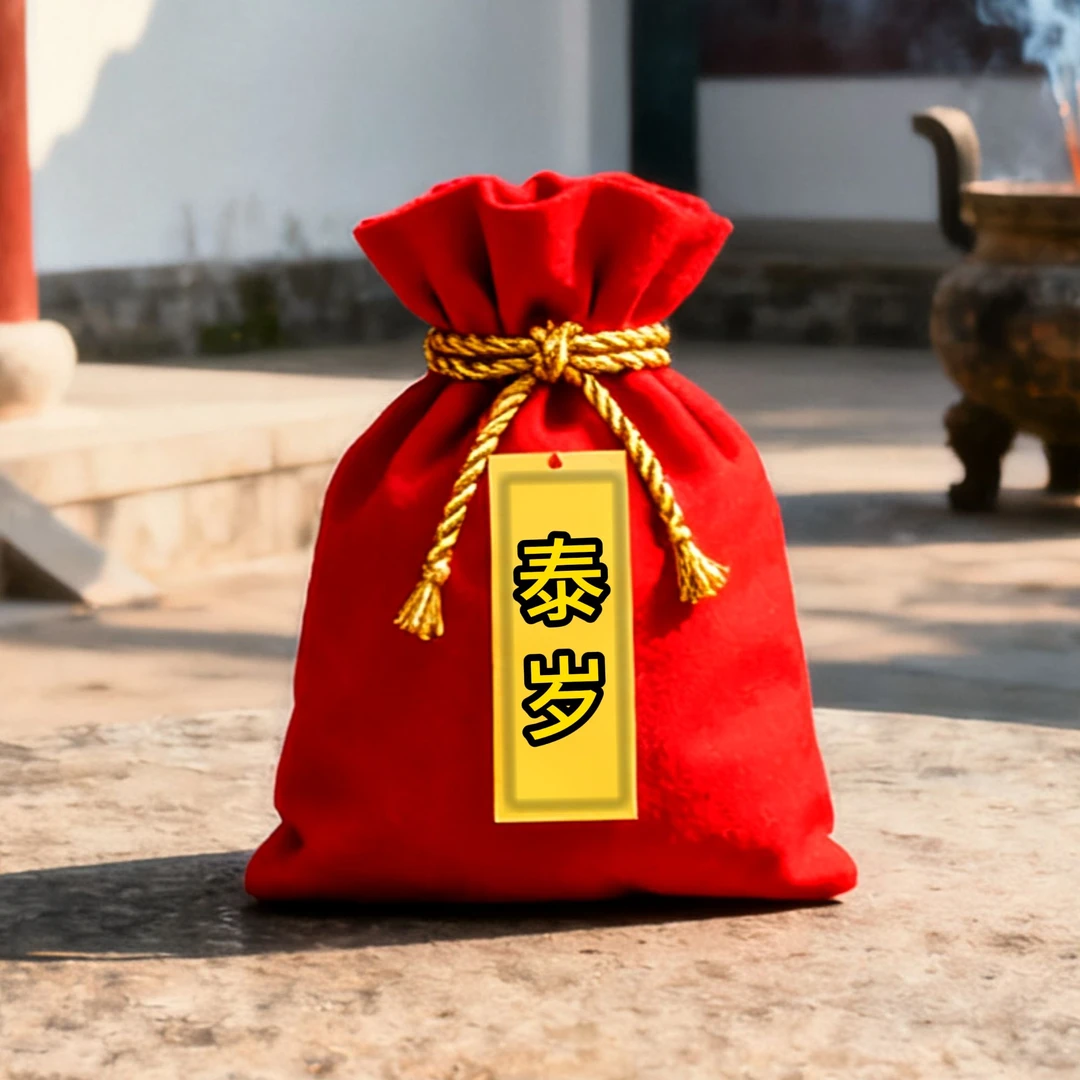 非金属布艺吊坠 4号泰岁【师傅推荐】蛇猪虎猴躲一躲生肖挂饰品