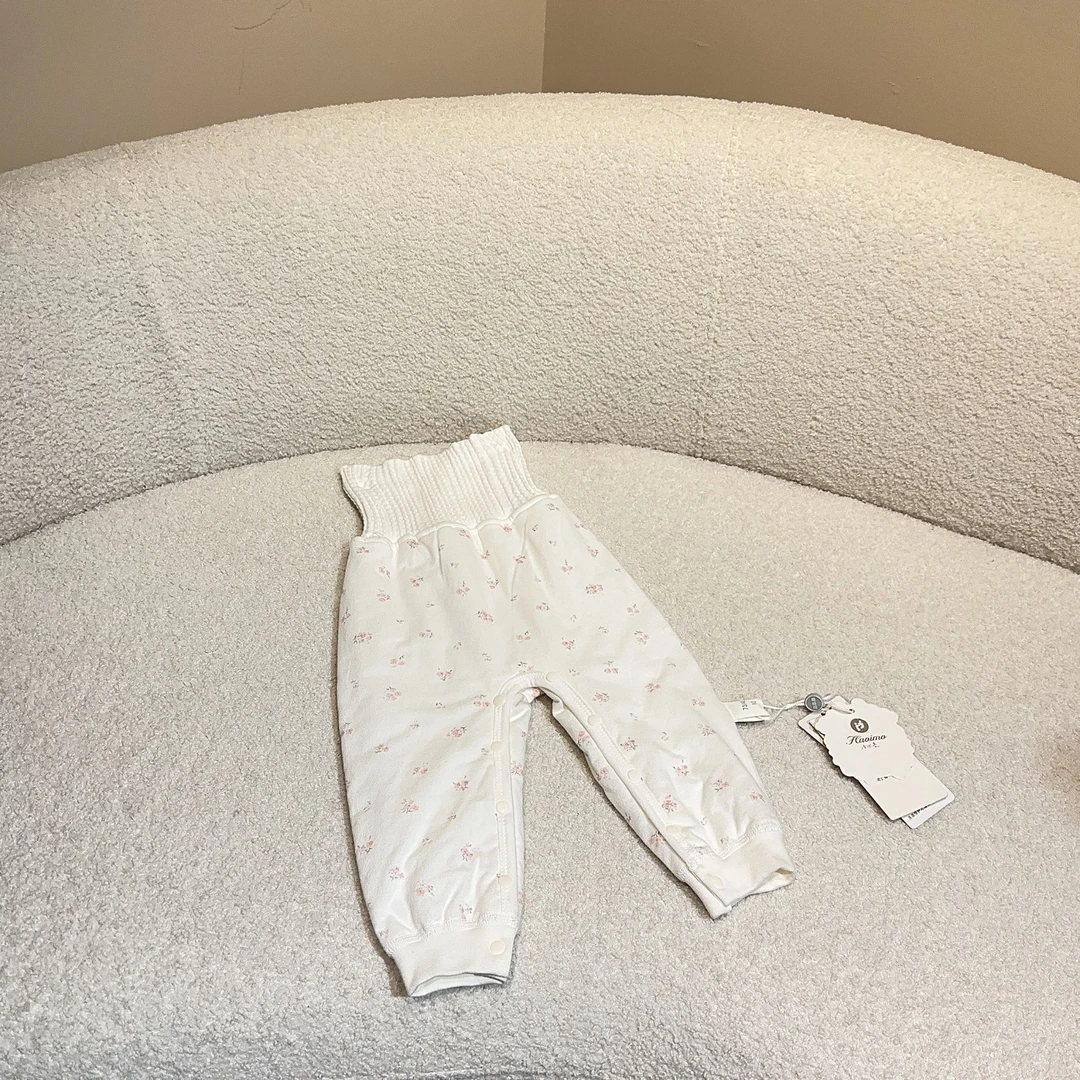 浩亦墨-【25922-6玫瑰花朵】40克无骨闭裆高腰裤