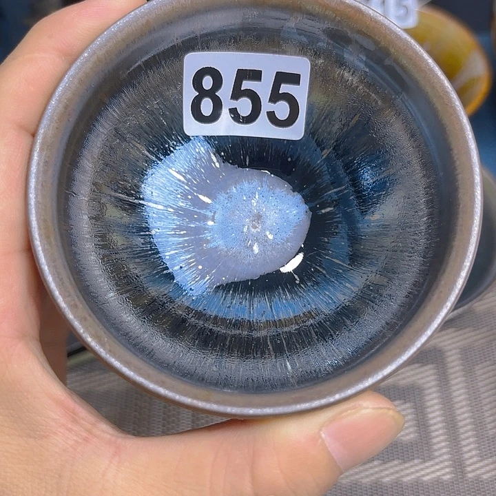 茶盏沐雨茶器柴烧主人杯