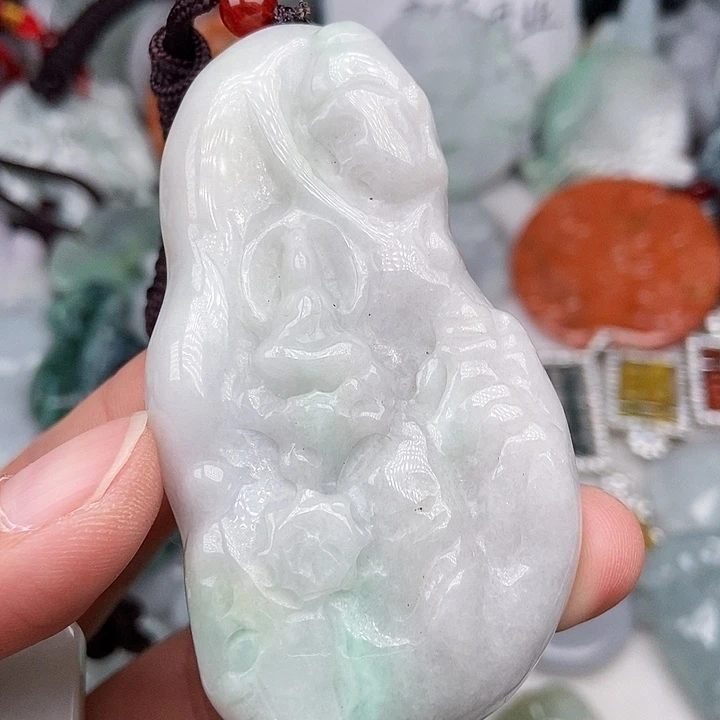 颈饰未镶嵌翡翠翡翠