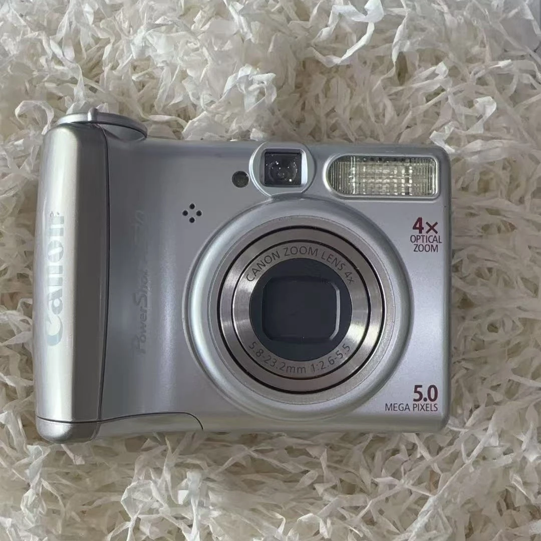 95新 Canon/佳能 A530银色500万像素4倍变焦