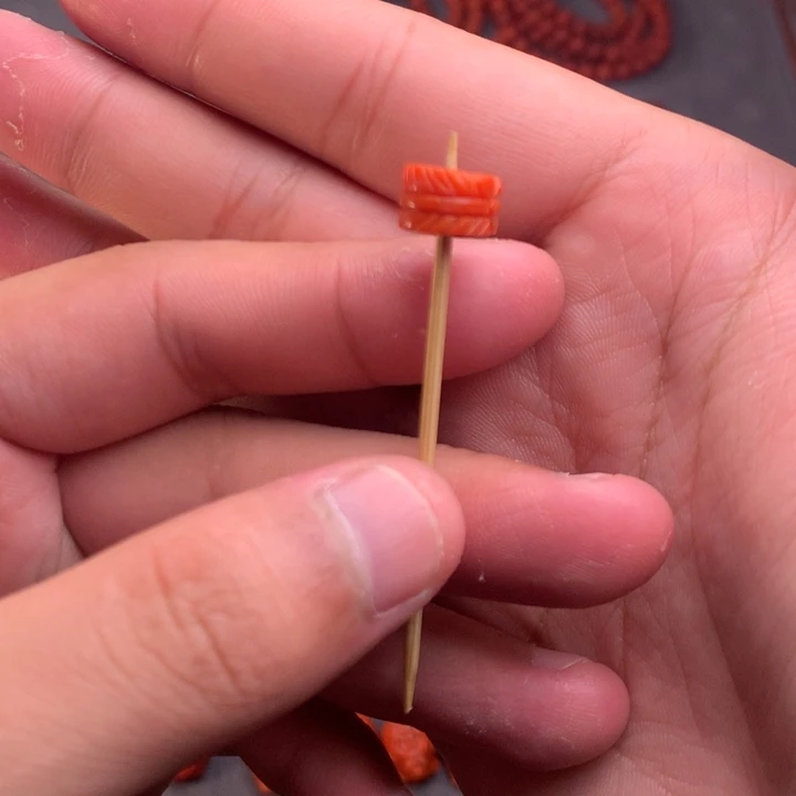 【闪购商品】未镶嵌配饰南红玛瑙卡10mm