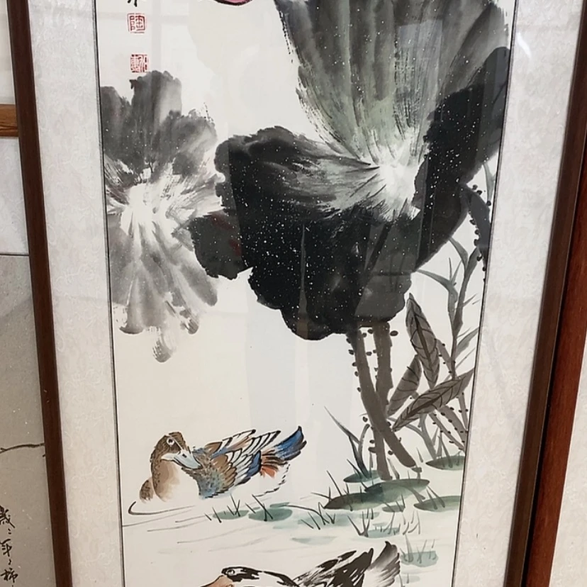 【闪购商品】国画手绘国画带框138.45