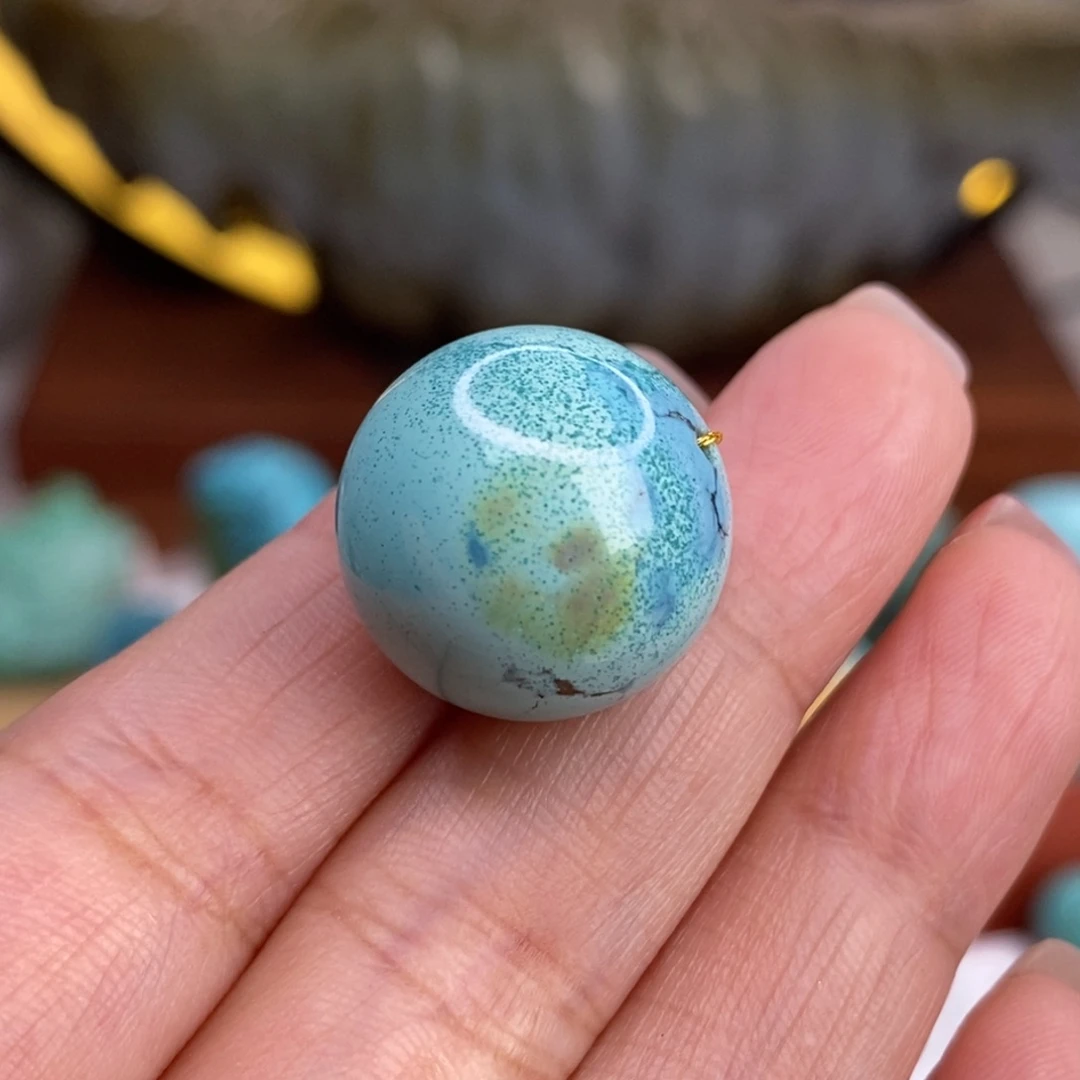 绿松石未镶嵌珠宝奇石16.9