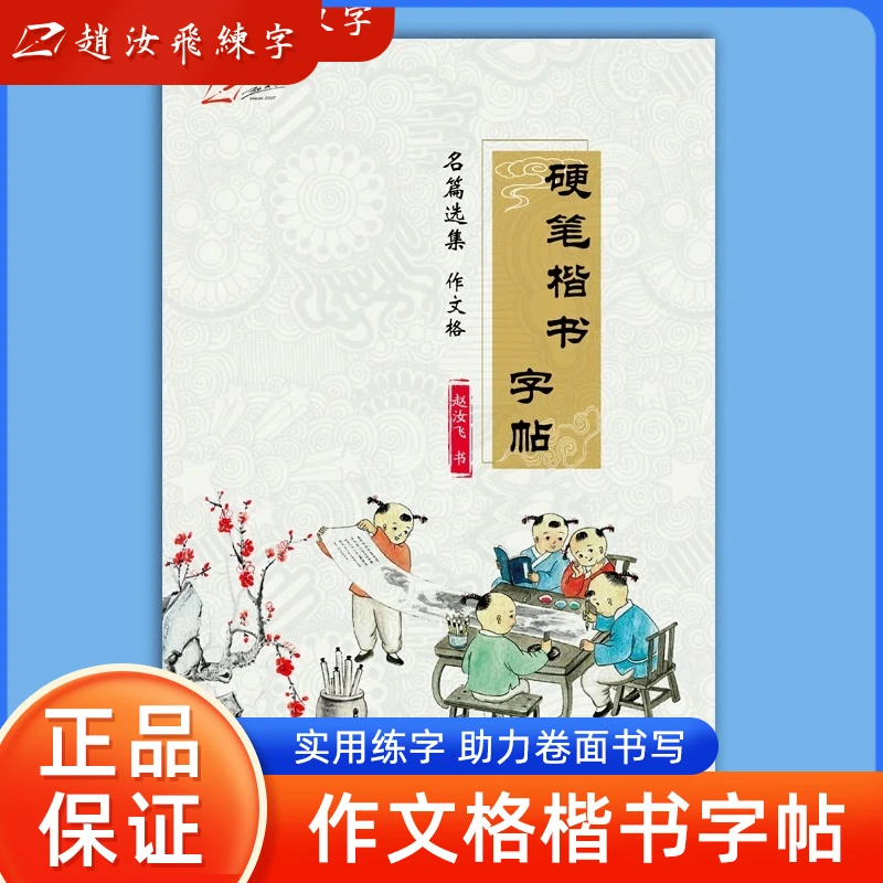 赵汝飞练字硬笔楷书名篇选集小学中学成人适用写字练字帖