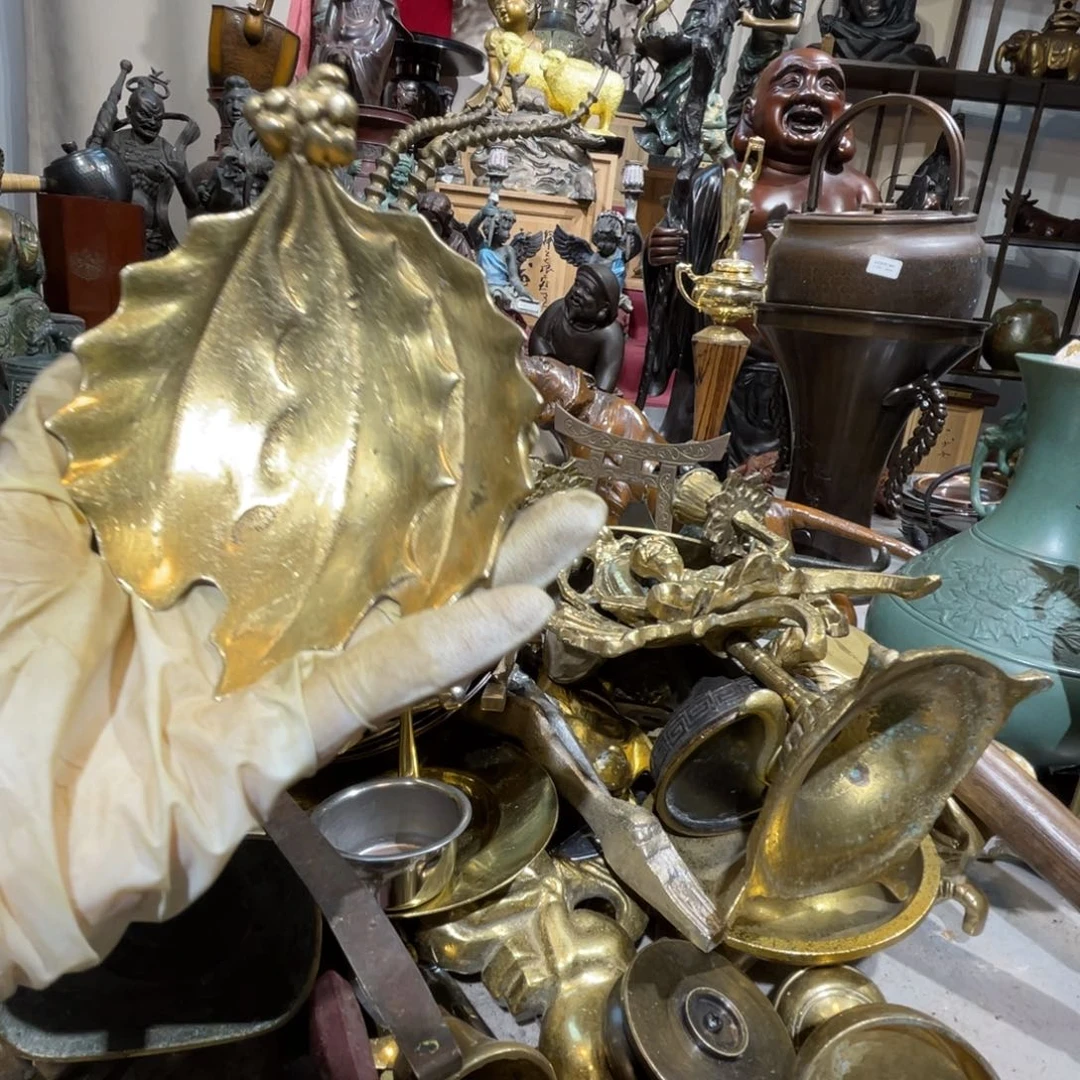 大阪回流铜器摆件95