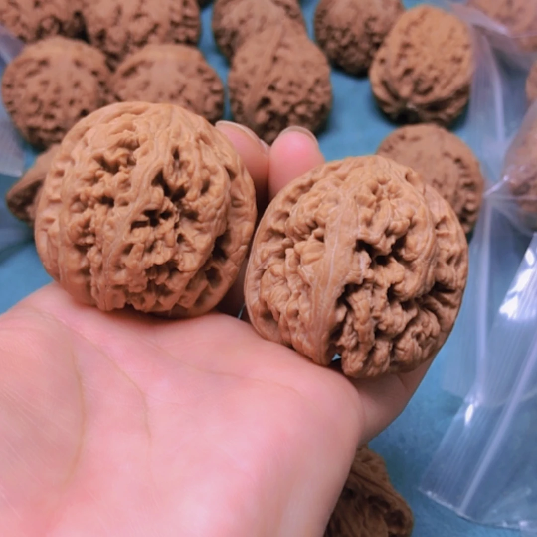 【闪购商品】摆件核桃41粗筋修尖