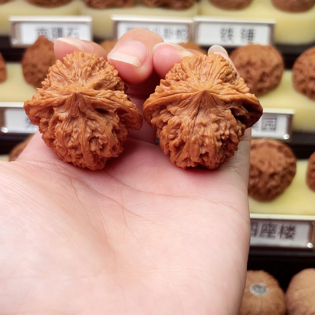 吊坠文玩核桃满天星37全品8147