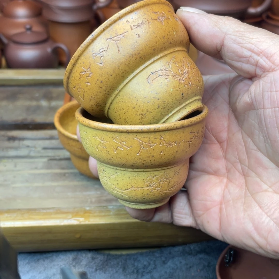 紫砂茶壶原矿本绿火云烧葫芦