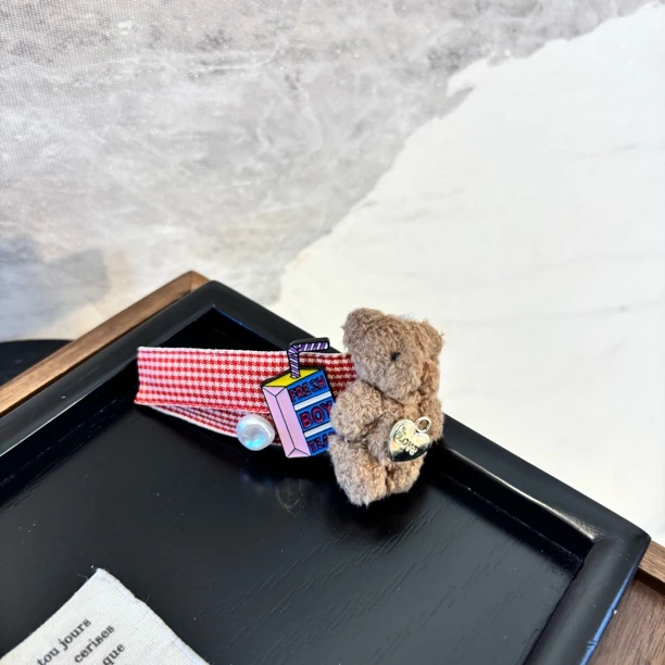 爱心小熊发夹FJ1644（一个）