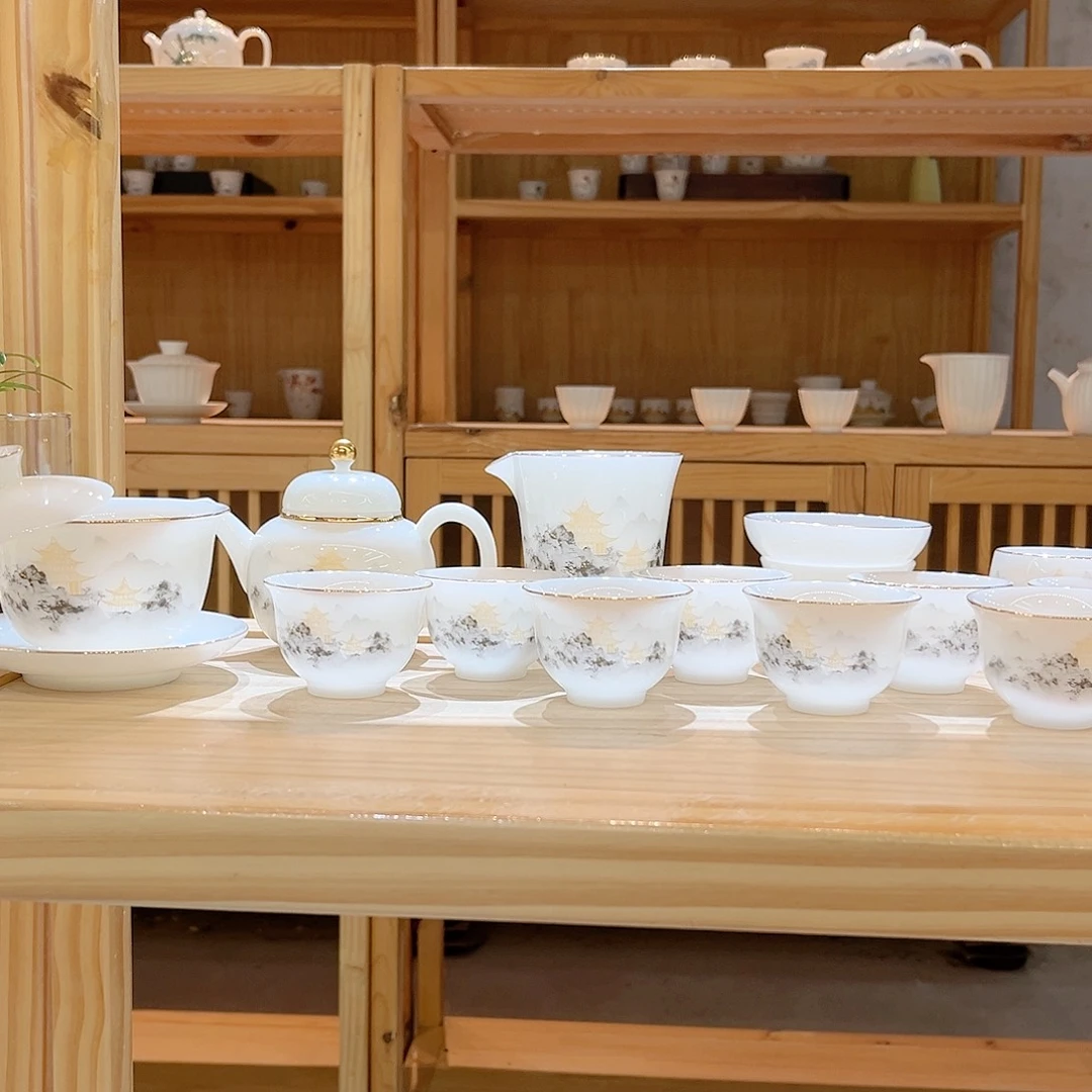 【御瓷斋】璞玉瓷套装