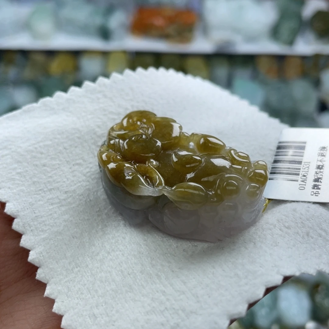 颈饰未镶嵌翡翠貔貅19