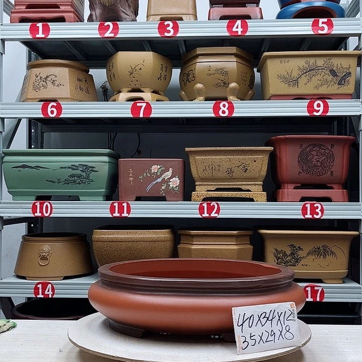 紫砂花盆紫砂花盆