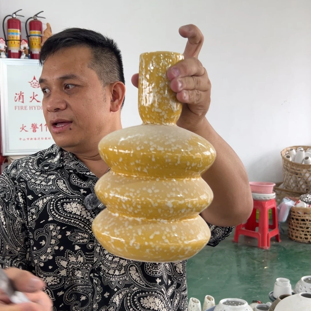摆件56 号高温陶瓷装饰品（部分微瑕）