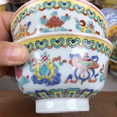 景德镇陶瓷藏式茶碗