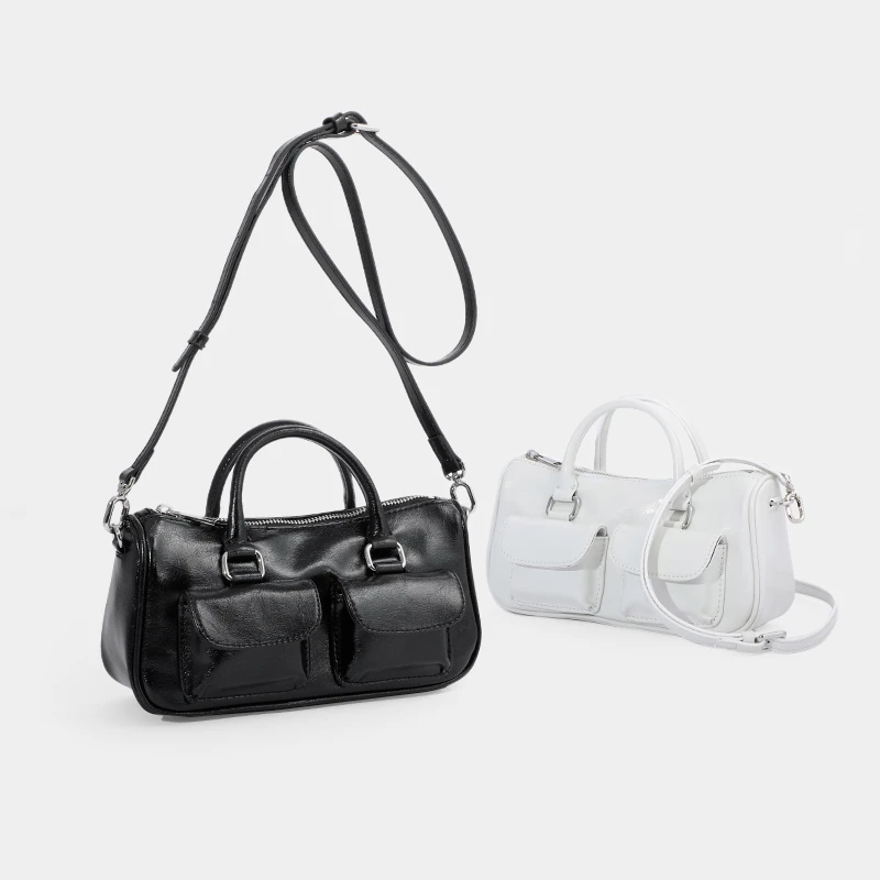 单肩手提包优雅风潮流枕头包小众简约风卡位肩包休闲时尚复古