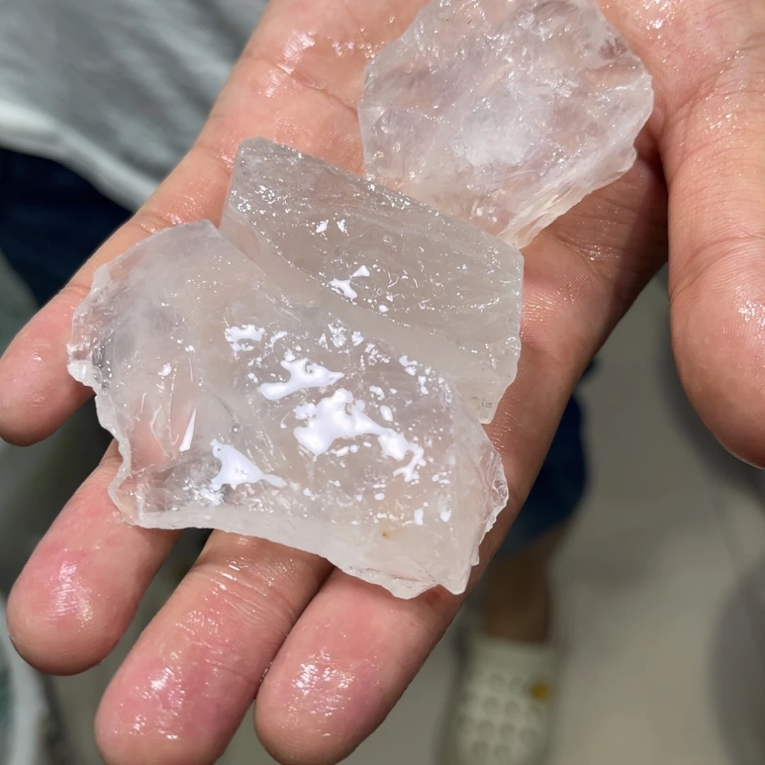 水晶珠宝半成品未镶嵌200克多样性发其一