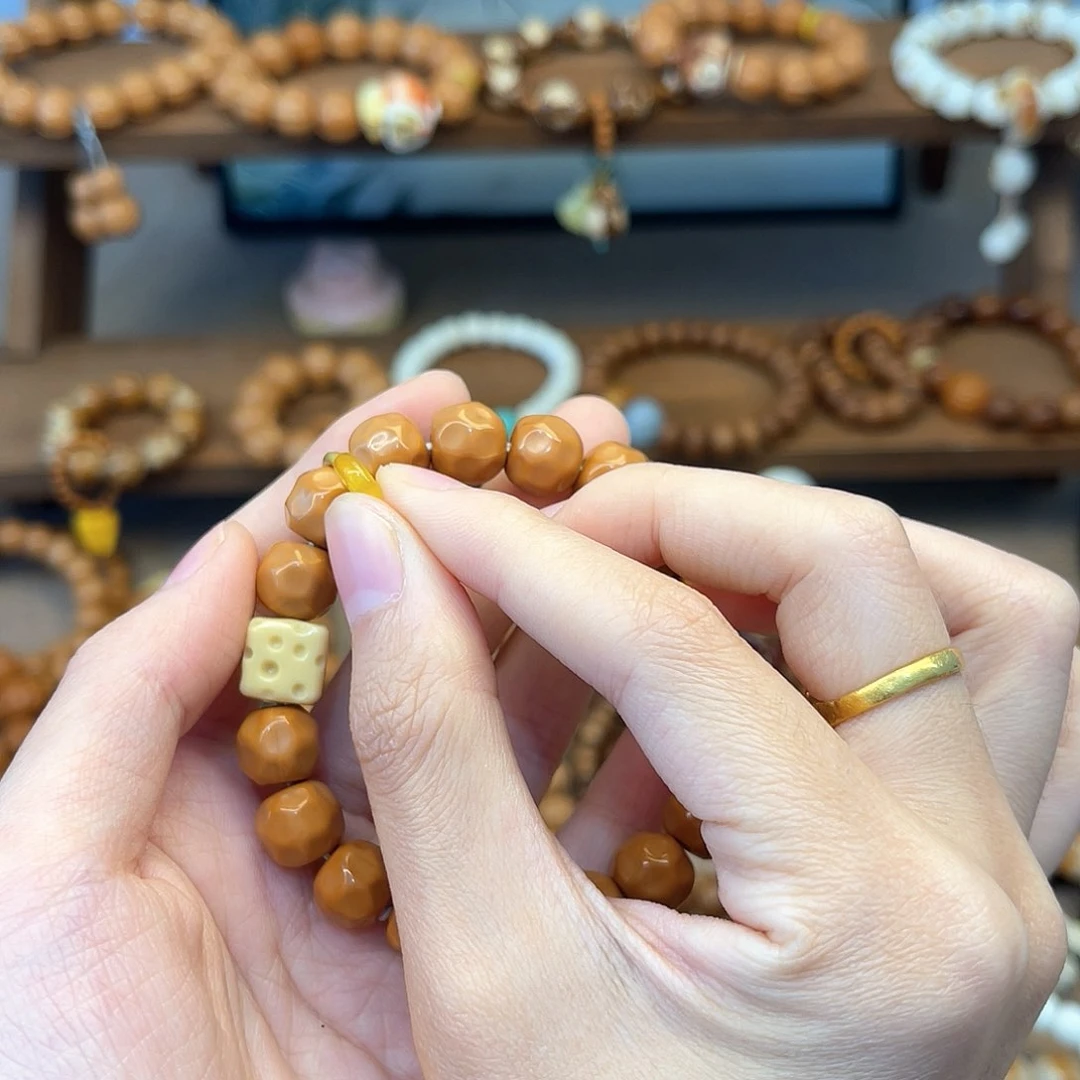 猴头核桃手串@****食隔环换隔片