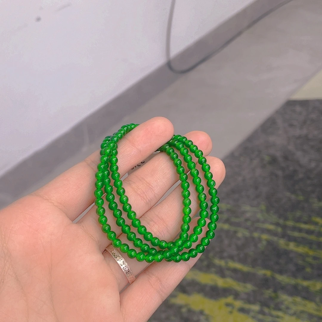 翡翠未镶嵌项链卡4