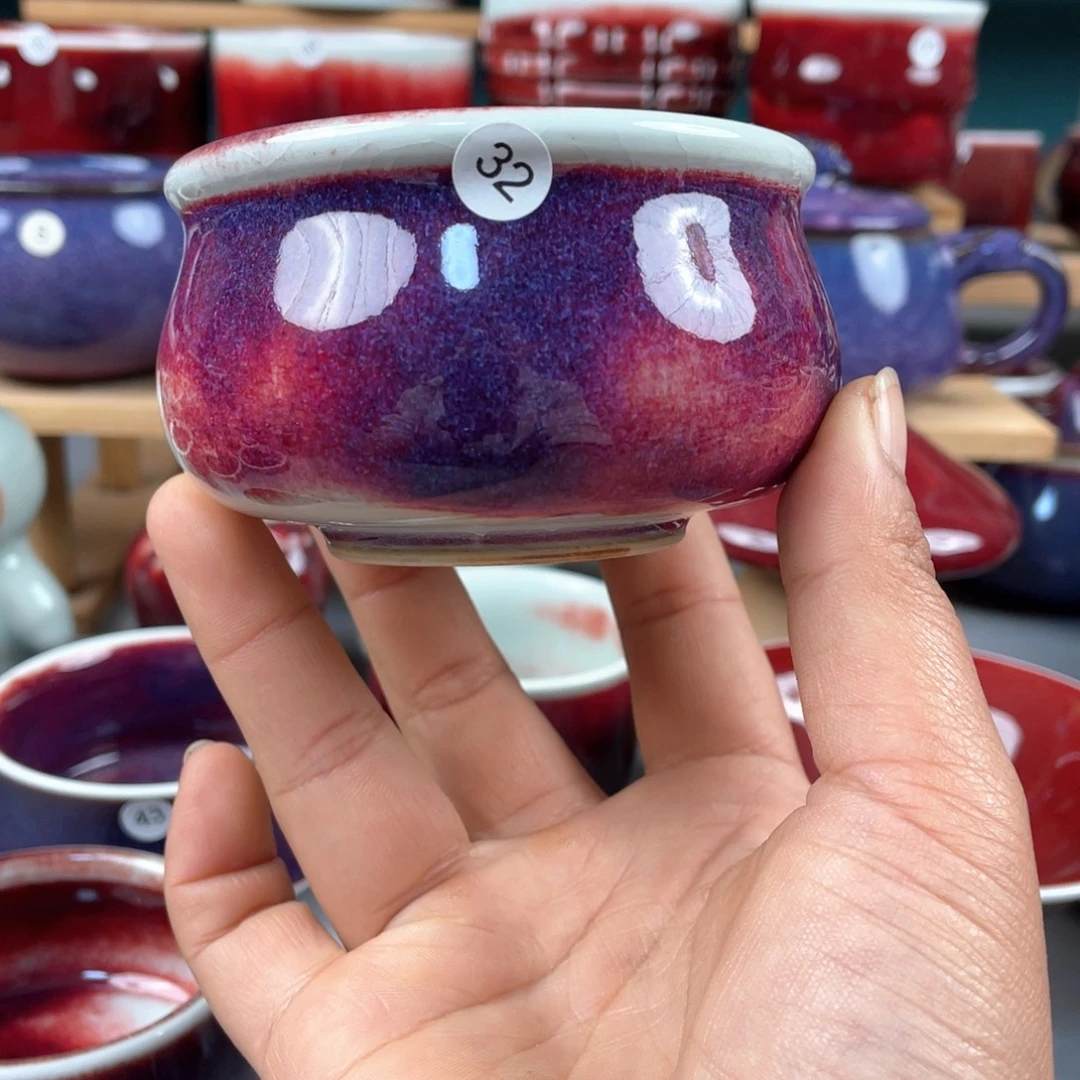 瓷片纯手工制作……微微瑕