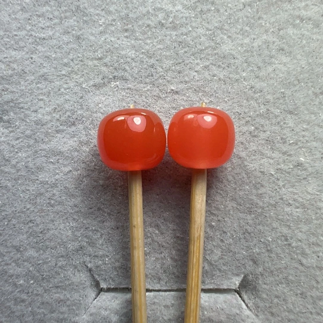 南红玛瑙未镶嵌珠子