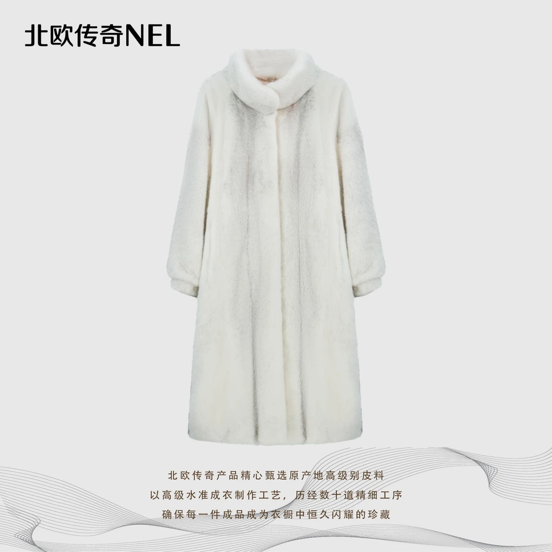 泛美三千里 进口水貂外套1033北欧传奇