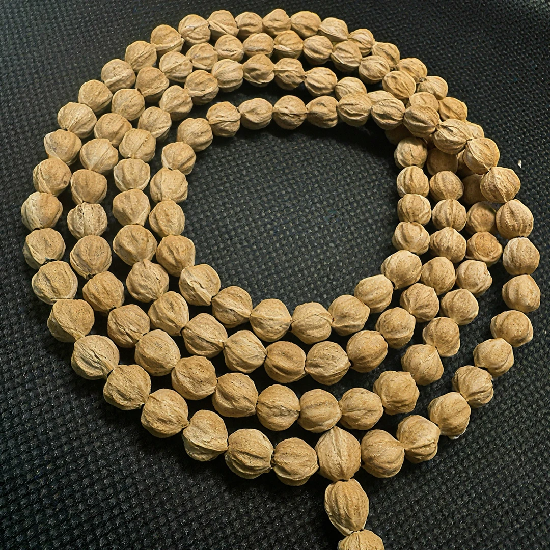 「玲珑」莲花原桩柏香玉化皮纯圆热振籽