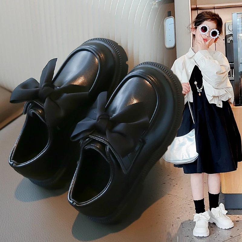 公主鞋女童小皮鞋儿童单鞋2025新款软底小女孩洋气春秋玛丽珍鞋子