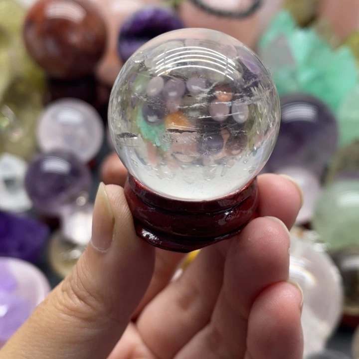 国***司未镶嵌珠宝半成品水晶2