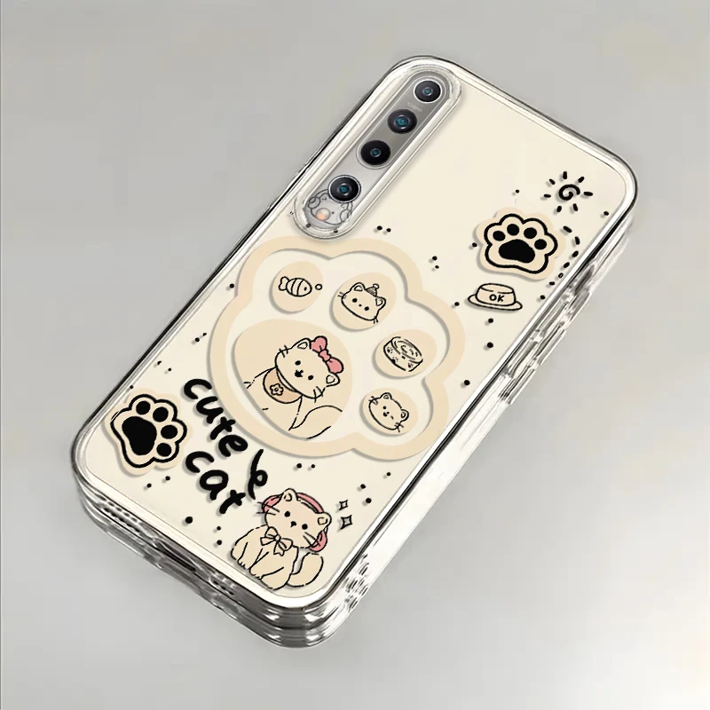 可爱猫爪适用小米10手机壳小米10Pro防摔10S全包青春版硅胶卡通