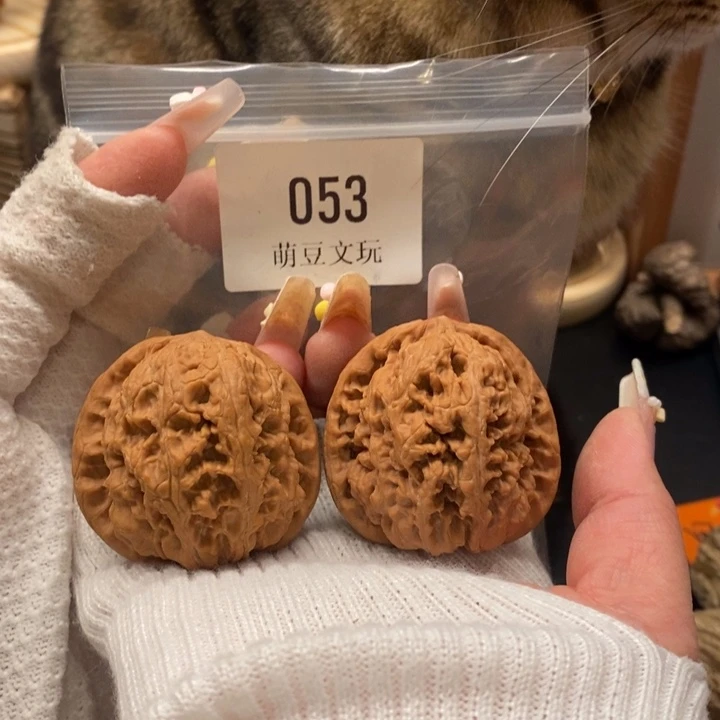 把件文玩核桃默认微瑕053全品将军膀43尺