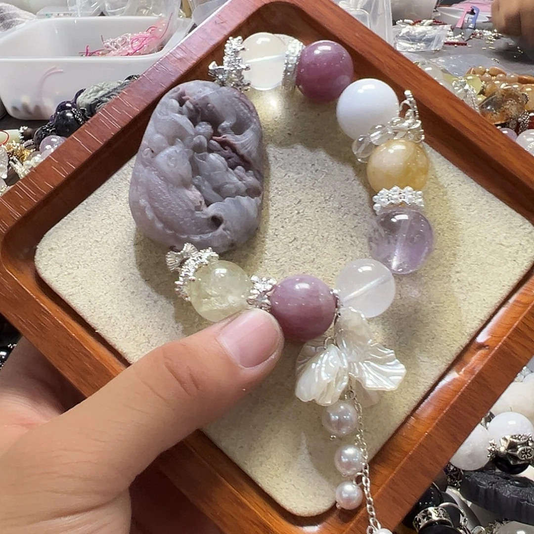 水晶手链未镶嵌水晶手链