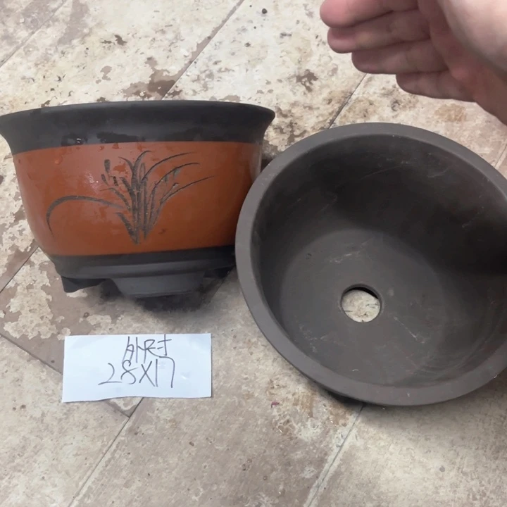 紫砂紫砂花盆破损包赔