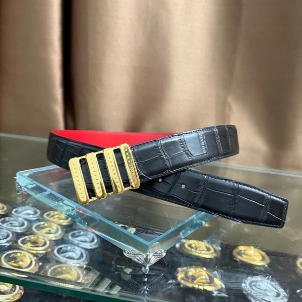 史蒂芬新款百搭男士皮带高档休闲老鹰头牛皮腰带青中老年时尚算盘