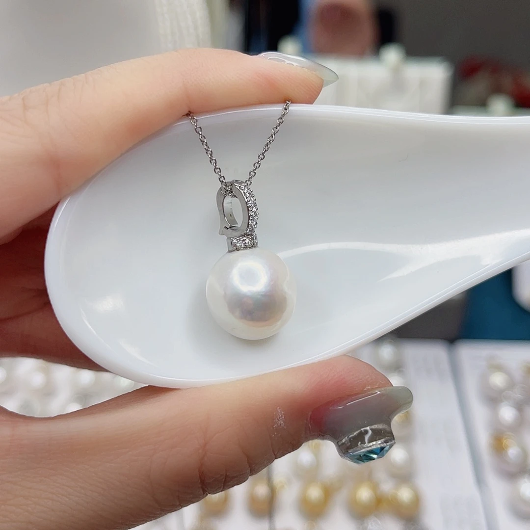 淡水珍珠合金吊坠(赠链)