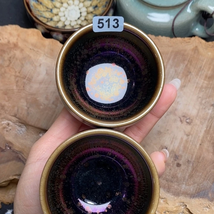 茶盏建窑建盏主人杯513