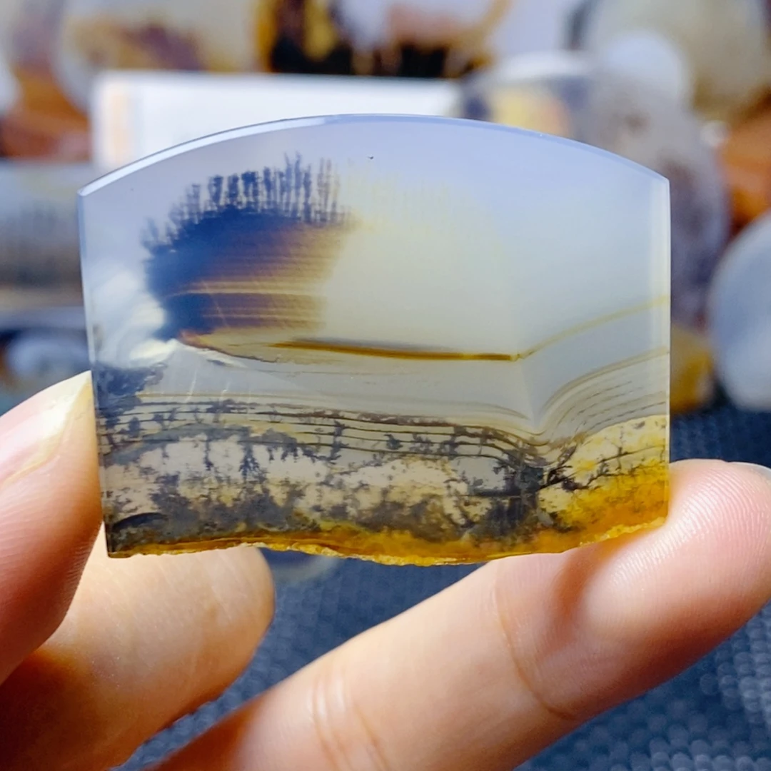 玛瑙/玉髓未镶嵌珠宝奇石