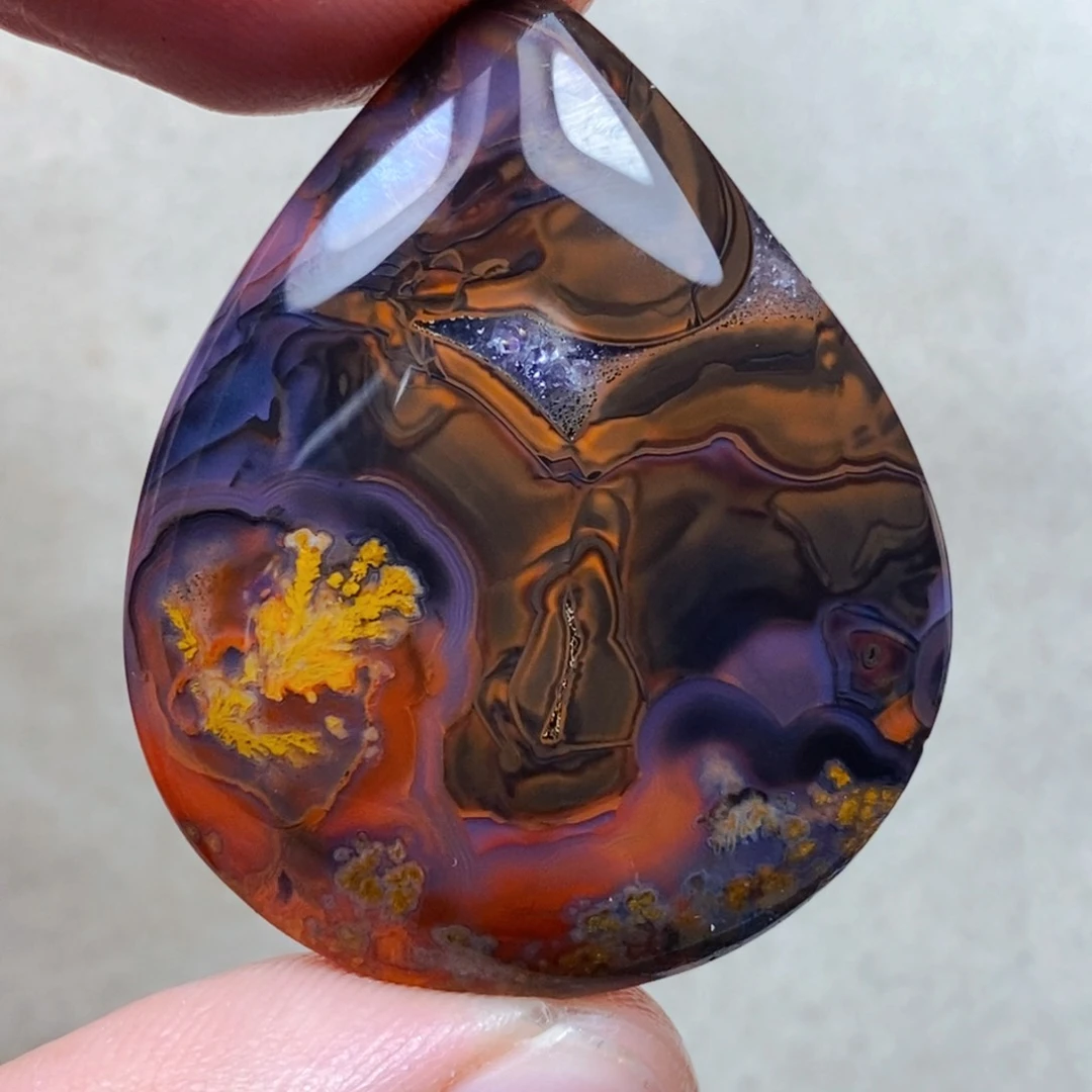 未镶嵌吊坠(不含链)玛瑙/玉髓L*