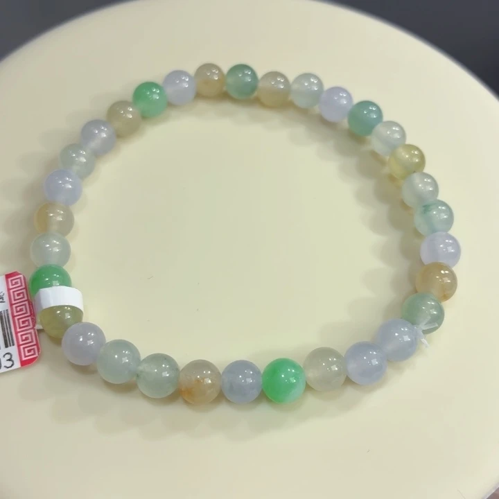 未镶嵌手链翡翠冰胶多宝卡6