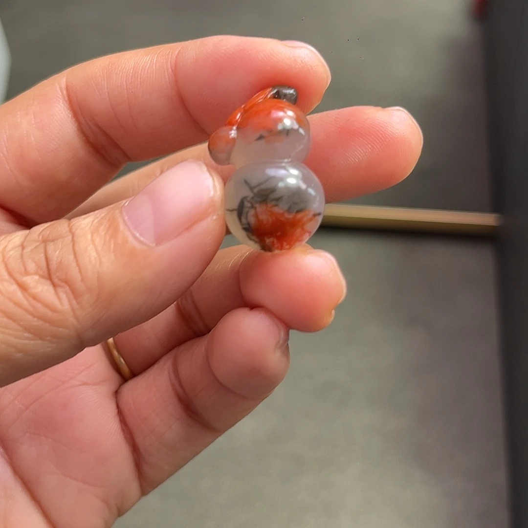 玛瑙/玉髓合金颈饰