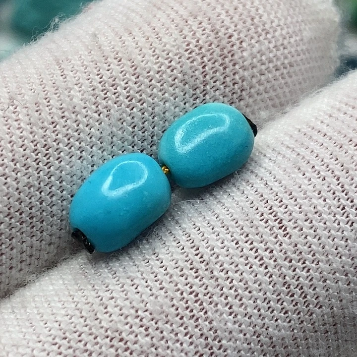 绿松石未镶嵌天然原矿 地大质检